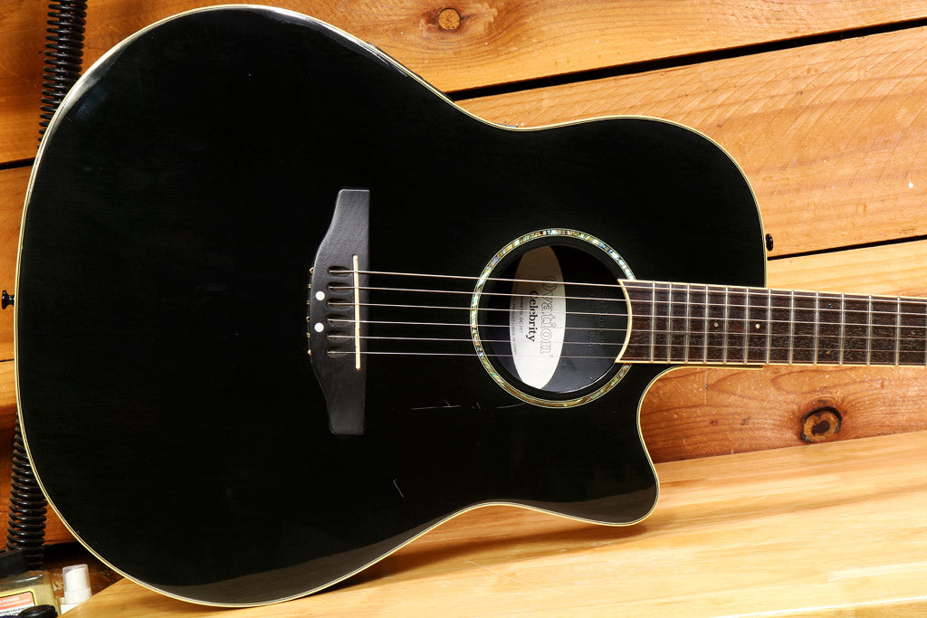 Vintage Ovation Celebrity GC-057 Acoustic/Electric Guitar w/ Onboard Tuner, EQ 11353
