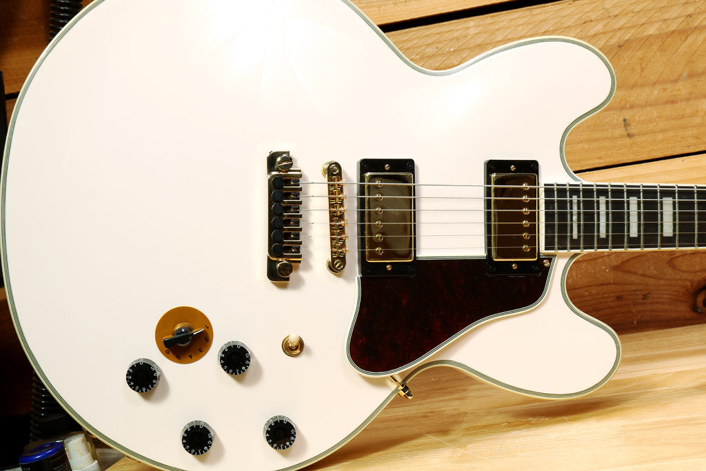 2022 Epiphone BB King Lucille Bone White European Ltd Edition of 300 w/Case 34626