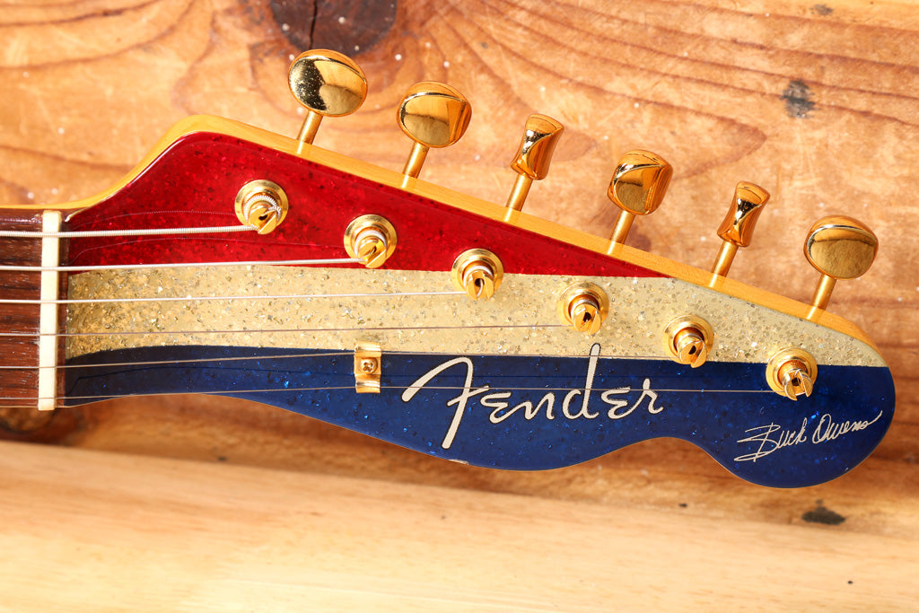 Fender CIJ Buck Owens Telecaster (1999–2002) + OHSC - Rare Sparkle Finish