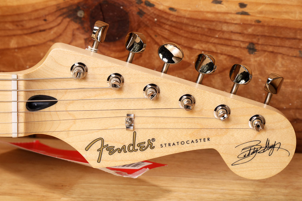 Fender Buddy Guy Signature Stratocaster SIGNED! Blue with White Polka Dots Rare! +HSC