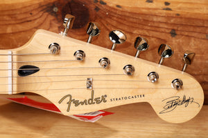 Fender Buddy Guy Signature Stratocaster SIGNED! Blue with White Polka Dots Rare! +HSC