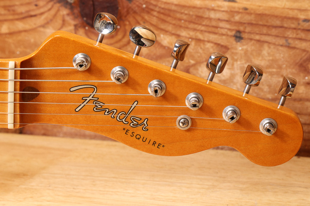 Fender Classic Series '50s Esquire White Blonde Compensated Tele Saddles + Bag Clean! 87336