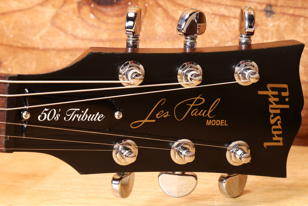Gibson 2013 Les Paul '50s Tribute P90 Goldtop + HSC Sweet! 30677 ...