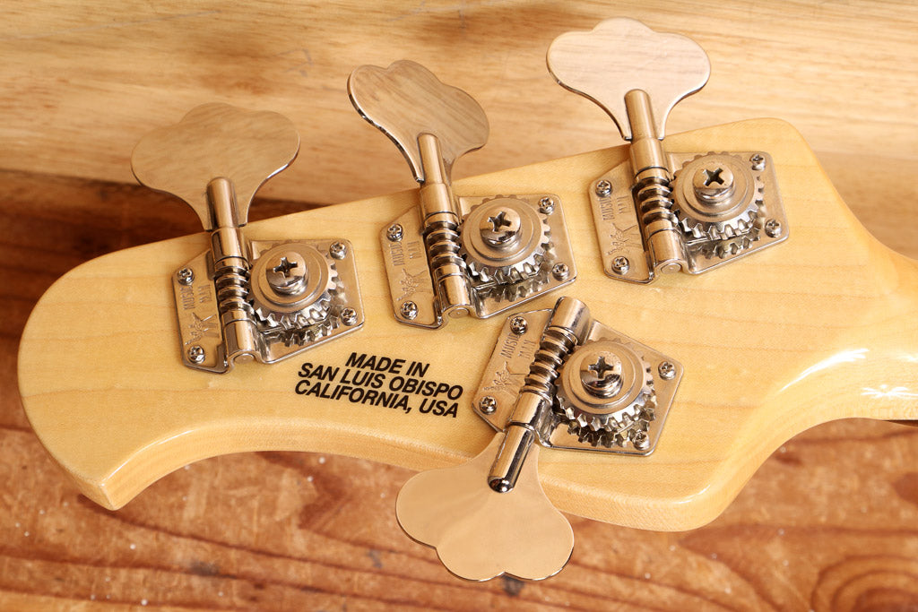 Ernie Ball Music Man StingRay SLO Special HH 4 String White w/OHSC 78813