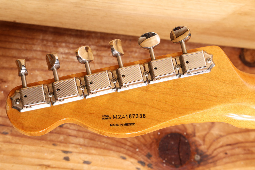 Fender Classic Series '50s Esquire White Blonde Compensated Tele Saddles + Bag Clean! 87336