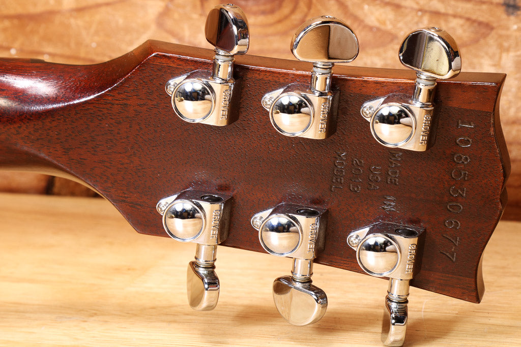 Gibson 2013 Les Paul '50s Tribute P90 Goldtop + HSC Sweet! 30677 ...