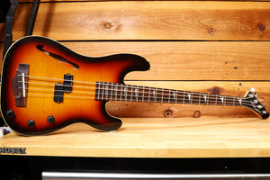 Fender 90s HMT Precision Bass Semi-Hollow MIJ - Piezo & Lace