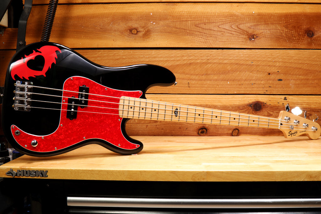 Fender 2007 Squier Pete Wentz Precision P-Bass Fall Out Boy sub-7LBS! 30448