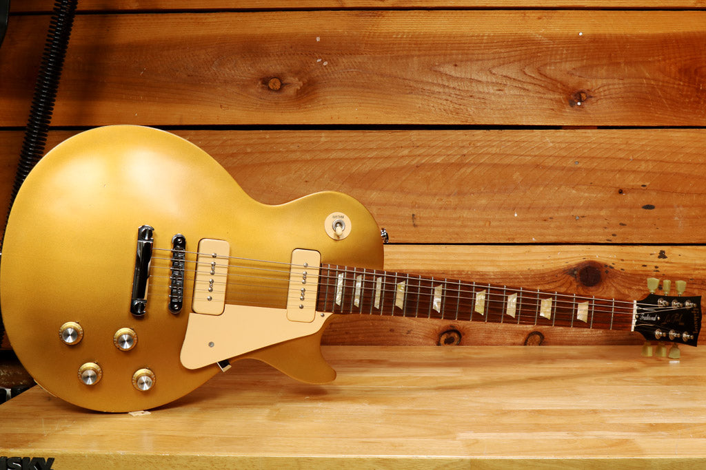 Gibson 2011 Les Paul Tribute Rare P90 Goldtop + OHSC 7-lb Paul