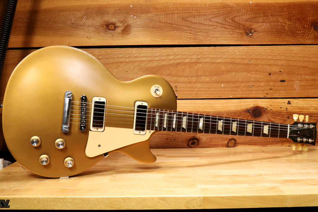 Gibson 2011 Les Paul 70s Tribute Goldtop Relic! Mini Humbuckers 11475