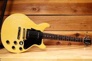 2003 Gibson Les Paul Double Cut DC Faded TV Yellow - Minor Repair + HSC 63321