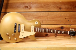 Gibson 2011 Les Paul 60s Tribute p90 Worn Goldtop NICE! 11669