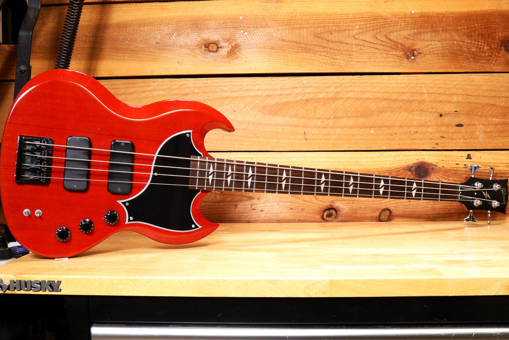 Gibson SG-Z Bass Cherry 2000 USA 4-String 7lbs, 4oz! + Case 30729