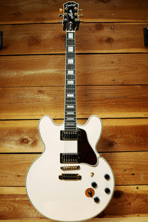 2022 Epiphone BB King Lucille Bone White European Ltd Edition of 300 w/Case 34626
