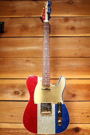 Fender CIJ Buck Owens Telecaster (1999–2002) + OHSC - Rare Sparkle Finish