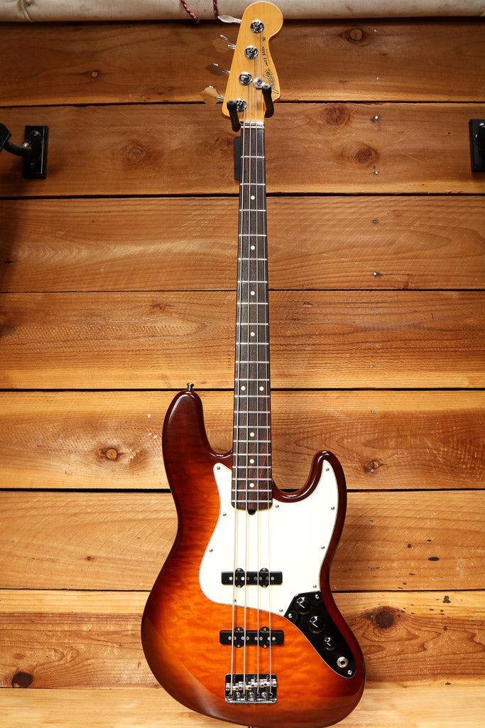 Fender 2000 Rare Quilt Top American Deluxe Jazz Bass Ltd Ed