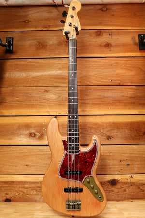 Fender 2004 Hwy 1 American Jazz Bass Natural USA Custom Steampunk Bronze Look 16057