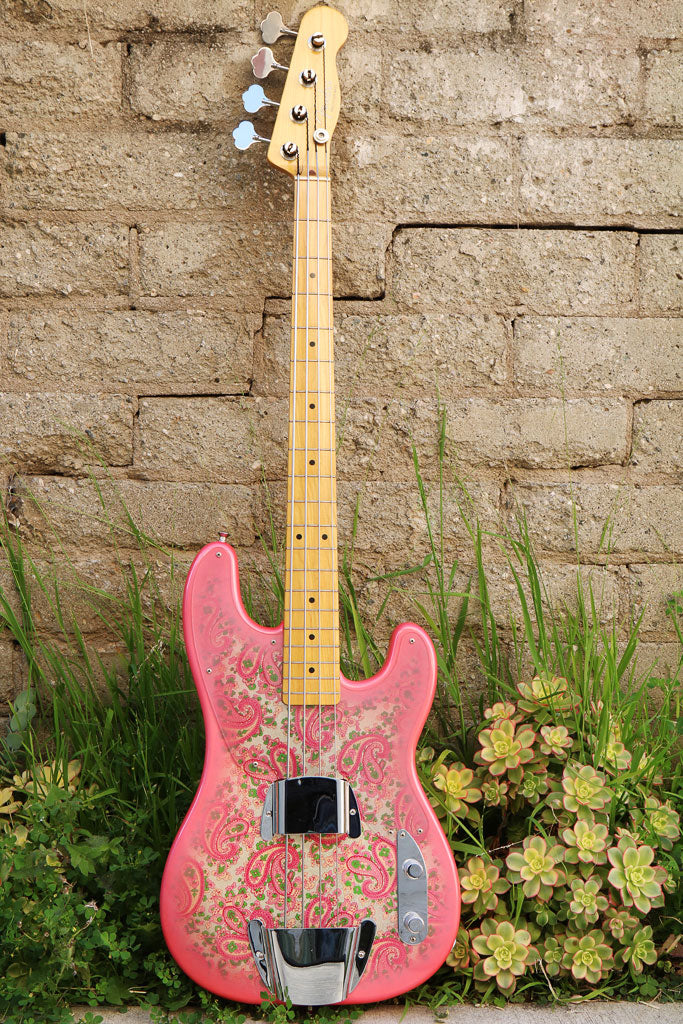 Fender ’54 Pink Paisley Precision Bass 1999 Japan Reissue P +OHSC OPB-54 94440