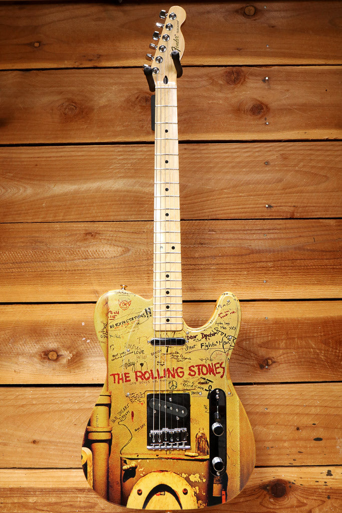 FENDER TELECASTER ROLLING STONES BEGGARS BANQUET Ltd Ed Tele #139 of 300 Clean! 97067