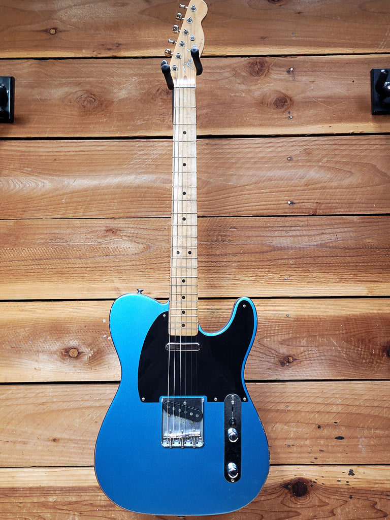 Fender Vintera Road Worn 50s Telecaster 2021 Lake Placid Blue + Bag 33502