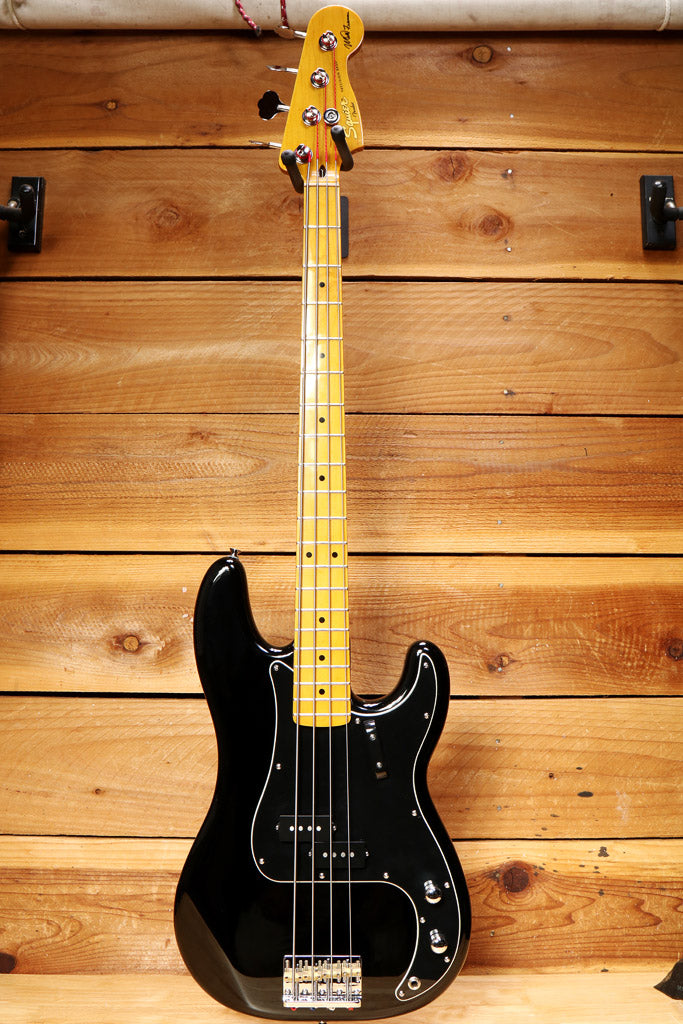 Fender 2013 Squier Matt Freeman Signature Precision P-Bass Black Clean! 16924