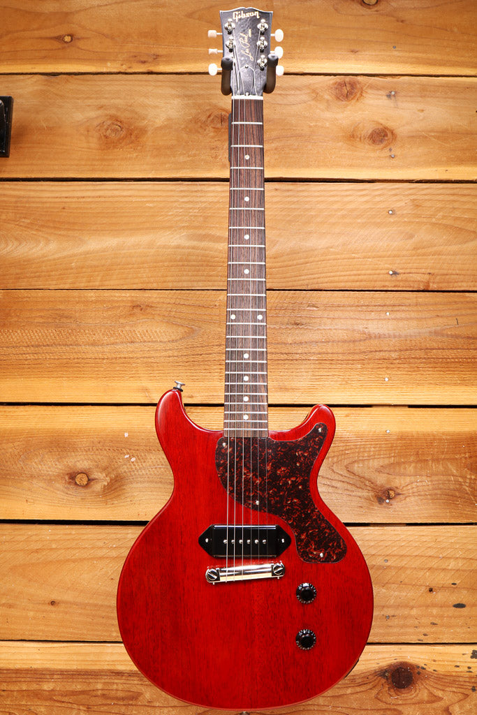 2024 Gibson Les Paul Junior Double Cut – Vintage Cherry Jr – Clean w/ OHSC 40391
