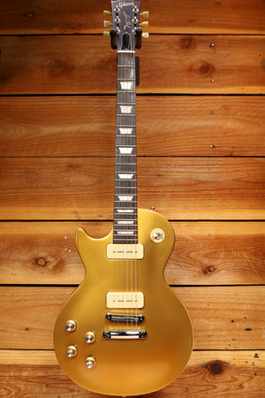 Gibson 2011 Les Paul 60s Tribute P90 Goldtop Left Handed Clean! 10510