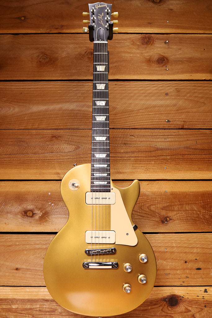Gibson 2011 Les Paul 60s Tribute p90 Worn Goldtop NICE! 10418