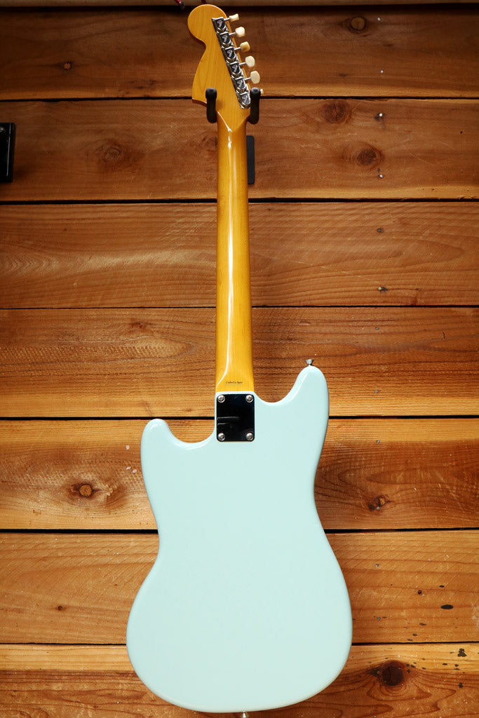 Fender MG-65 Mustang Daphne Blue Crafted in Japan Nice! CIJ MIJ 73704