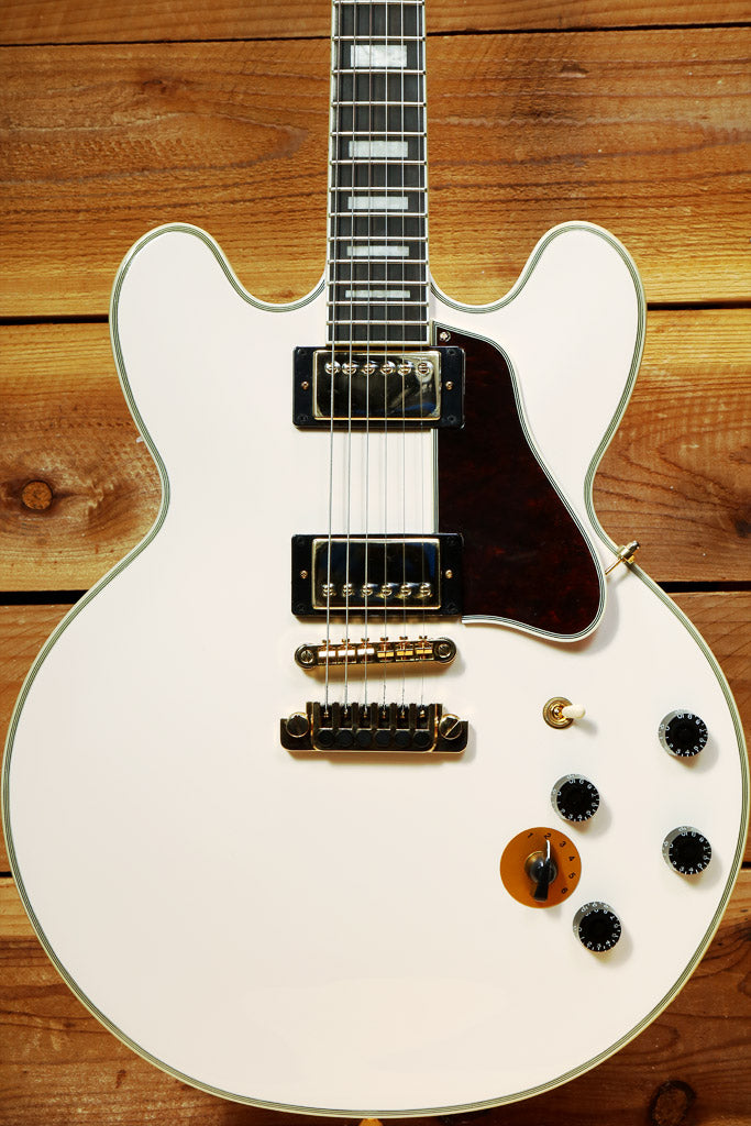 2022 Epiphone BB King Lucille Bone White European Ltd Edition of 300 w/Case 34626