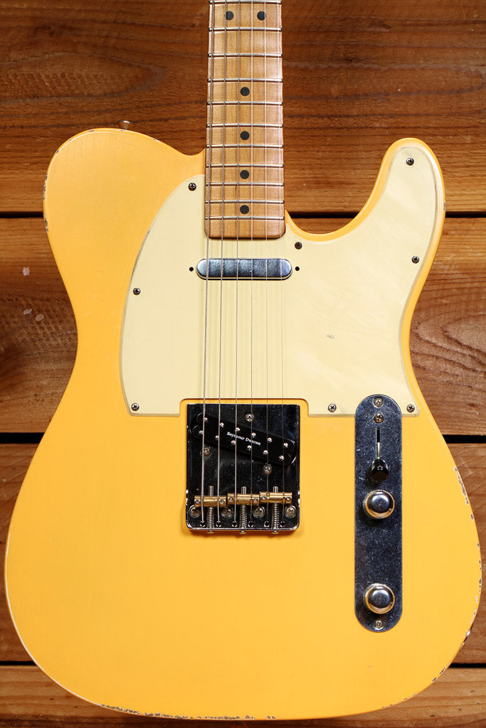2019 Fender Road Worn Telecaster – Blonde – Classic '50s Style, Duncan Pickup Upgrade