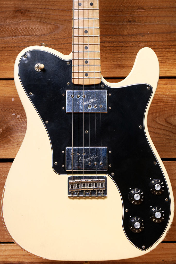 Fender Road Worn 72 Telecaster Deluxe Relic! Olympic White +Hard Case 05885