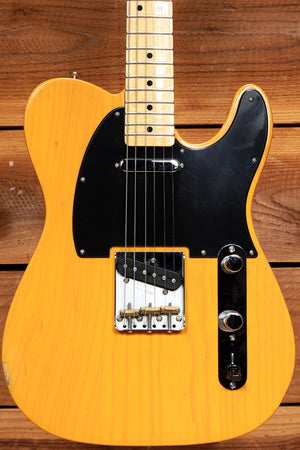 Fender Special Ed Deluxe Ash Telecaster Butterscotch Blonde 50s Tele + Bag 13724