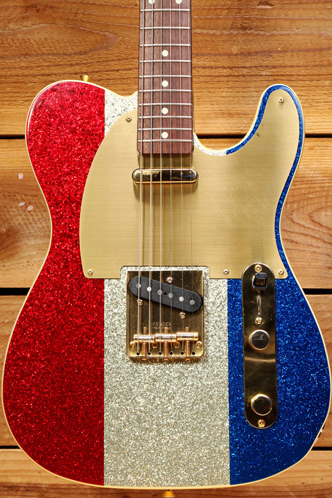 Fender CIJ Buck Owens Telecaster (1999–2002) + OHSC - Rare Sparkle