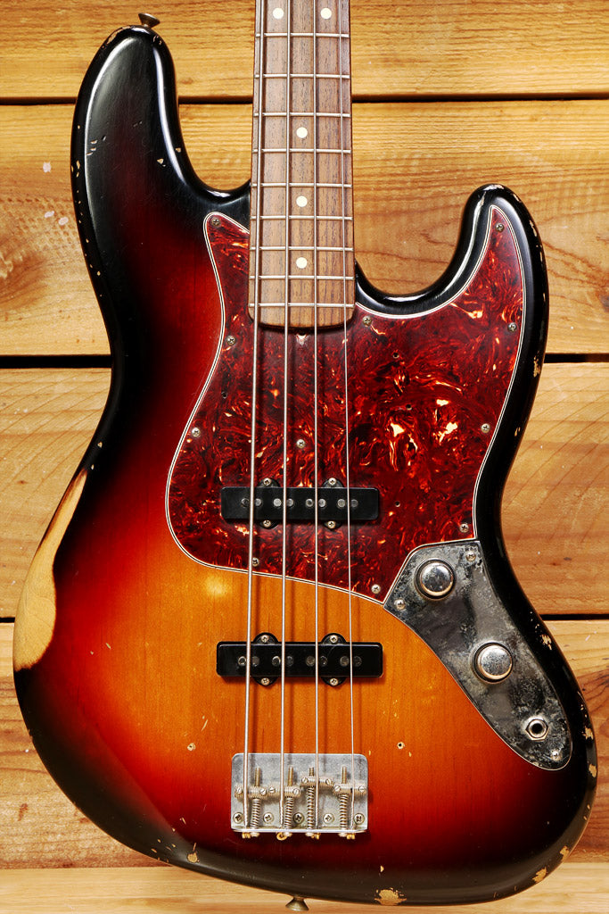 Fender Road Worn 60s Jazz Bass 2008 1st Year! Rosewood Stackpole Sunburst 68651