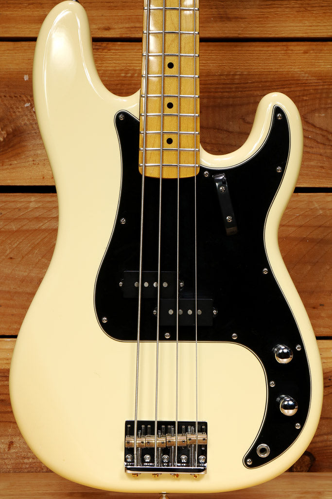 Fender Squier Matt Freeman Signature Precision P-Bass Vintage White 18508