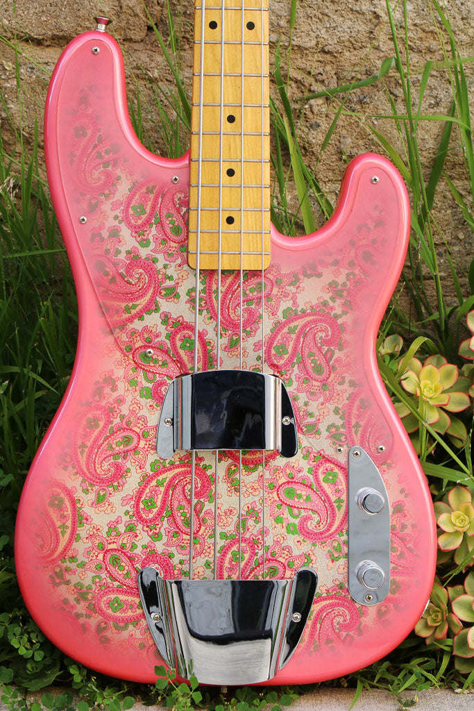 Fender '54 Pink Paisley Precision Bass 1999 Japan Reissue P +OHSC