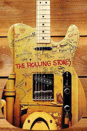 FENDER TELECASTER ROLLING STONES BEGGARS BANQUET Ltd Ed Tele #139 of 300 Clean! 97067