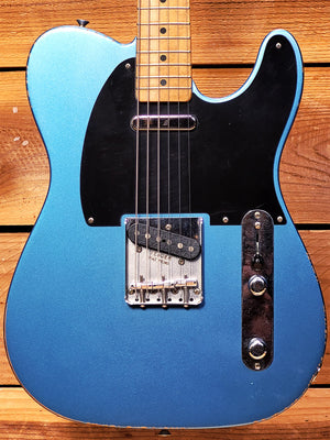 Fender Vintera Road Worn 50s Telecaster 2021 Lake Placid Blue + Bag 33502