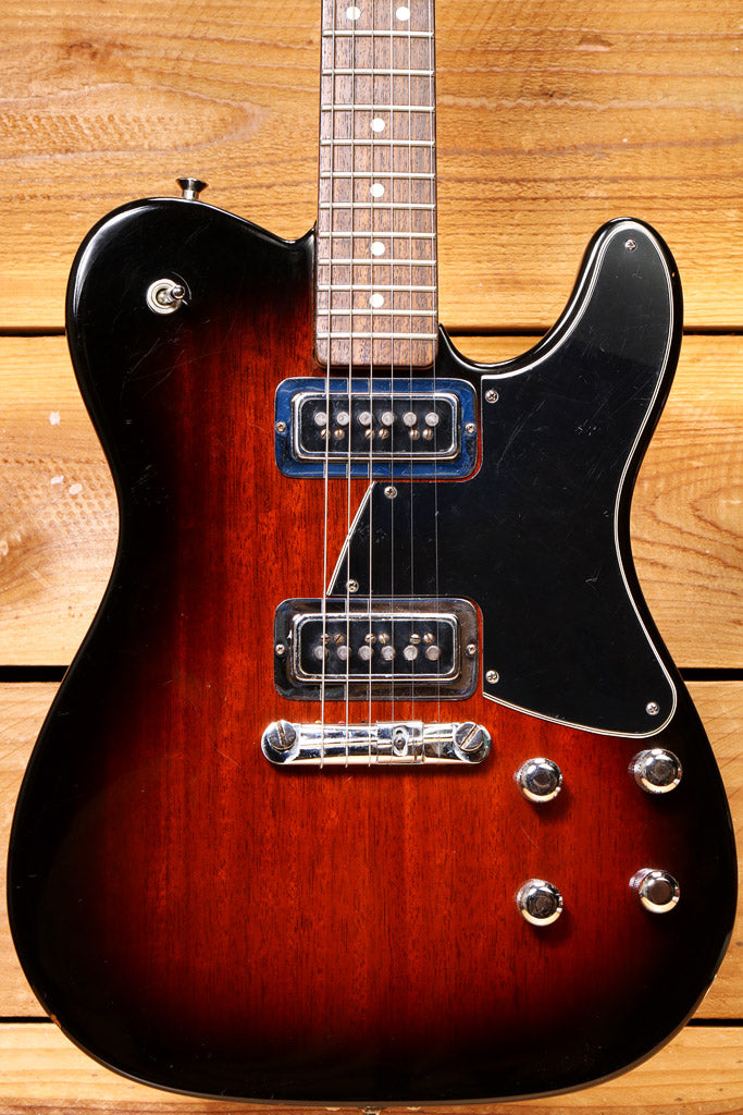 Fender Tele-Sonic + OHSC 1999 - Nice! Crimson Red Transparent