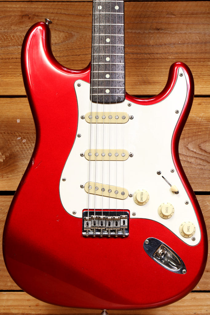 Fender ST-462 MIJ HARDTAIL Stratocaster – Mid-80s Japan 1962 Reissue, Red, RARE Vintage Strat