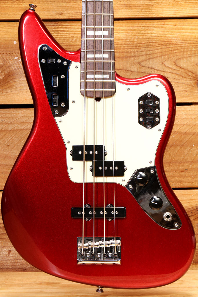 Fender American Standard Jaguar Bass 2014 + OHSC - Mystic Red USA