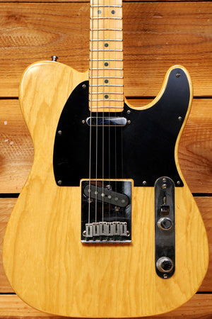 Fender 2001 American Standard Telecaster Natural Ash Body USA Tele +OHSC 15727