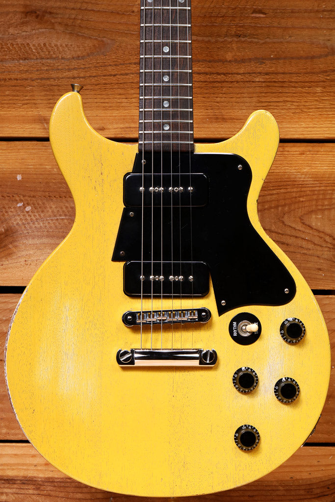 Gibson Les Paul Faded Double Cutaway 2003 DC Cut Faded TV Yellow