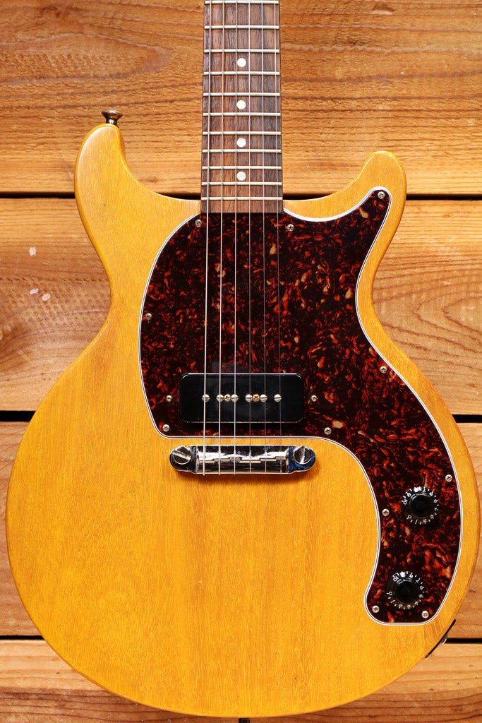 Gibson Les Paul Junior Tribute DC CME Exclusive Worn TV Yellow! w