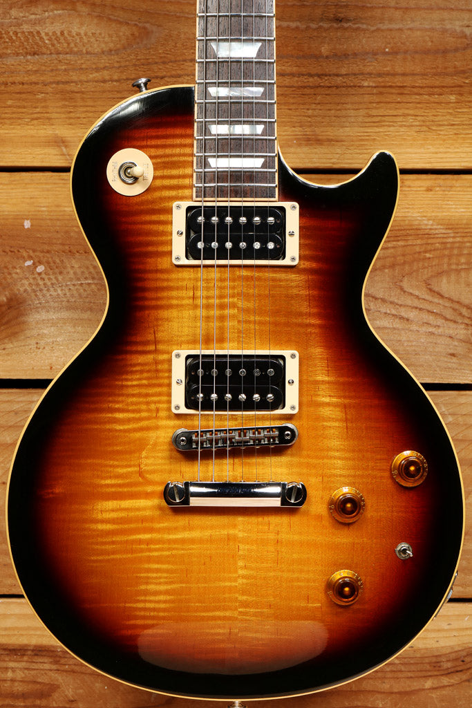 Pierc Less Plus Gibson Les Paul Less Plus Desert Burst Upgraded Kluson Locking Tuners ...