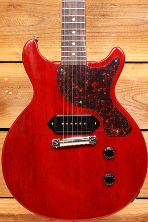 2024 Gibson Les Paul Junior Double Cut – Vintage Cherry Jr – Clean w/ OHSC 40391
