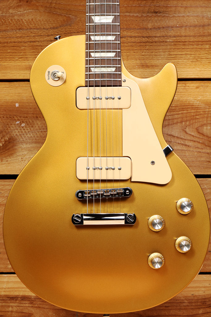 Gibson 2012 Les Paul 60s Tribute p90 Goldtop Super Clean! 7.10-LBS! 20418