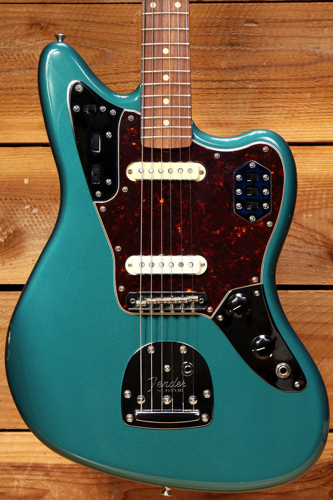 Fender 2020 Vintera Classic Player 60s Jaguar Ocean Turquoise Lolar PU 30137