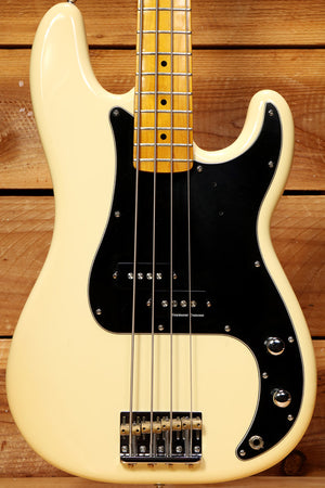 Fender 2014 Squier Matt Freeman Signature Precision P-Bass Vintage White 06605